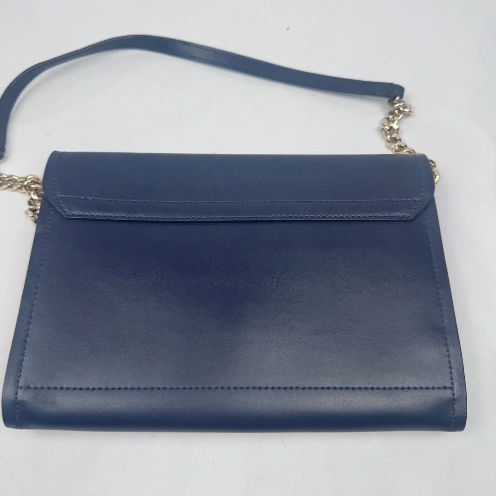 Kate Spade New York Navy Angela Arbour Hill Clutch Shoulder Bag
